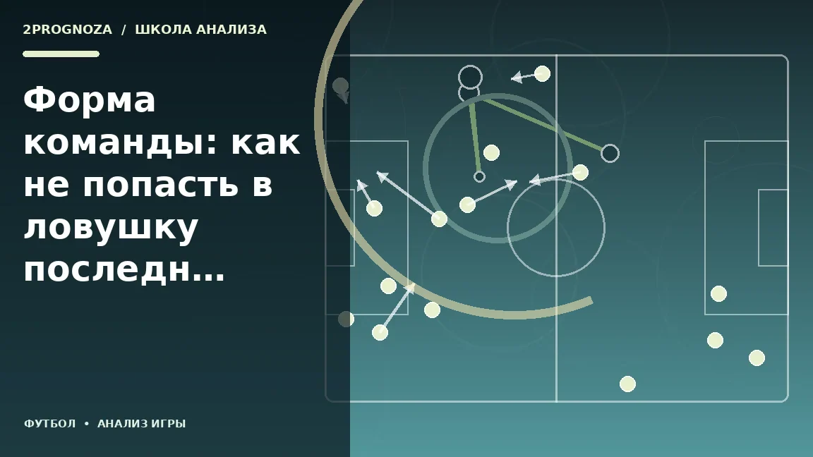 Иллюстрация к теме «Форма команды: как не попасть в ловушку последних результатов»: игровая схема и ключевые зоны