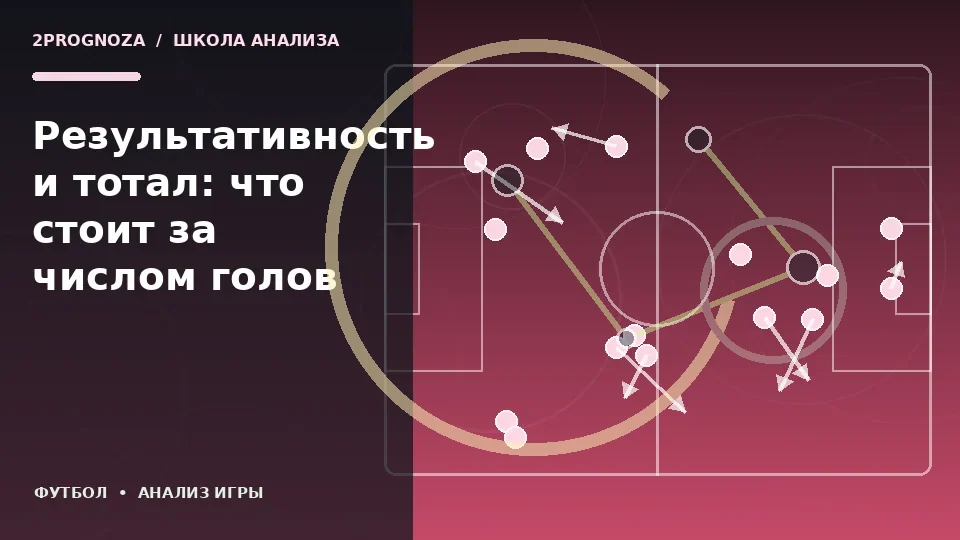 Тематическая иллюстрация: Результативность и тотал: что стоит за числом голов