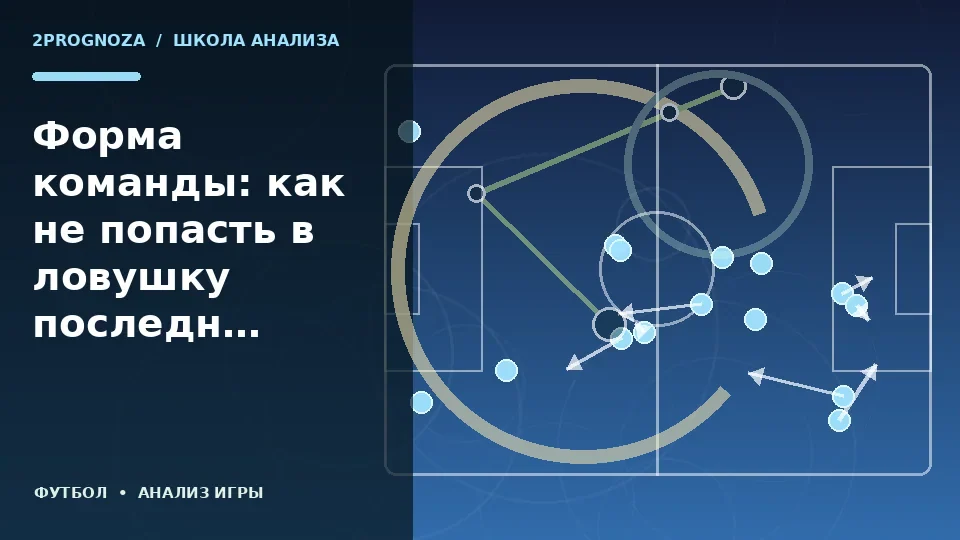 Тематическая иллюстрация: Форма команды: как не попасть в ловушку последних результатов