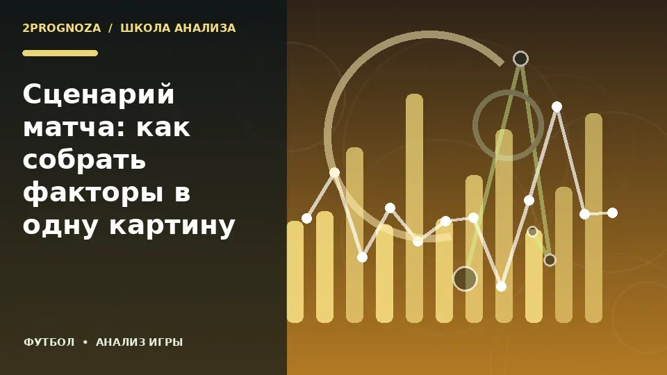 Тематическая иллюстрация: Сценарий матча: как собрать факторы в одну картину