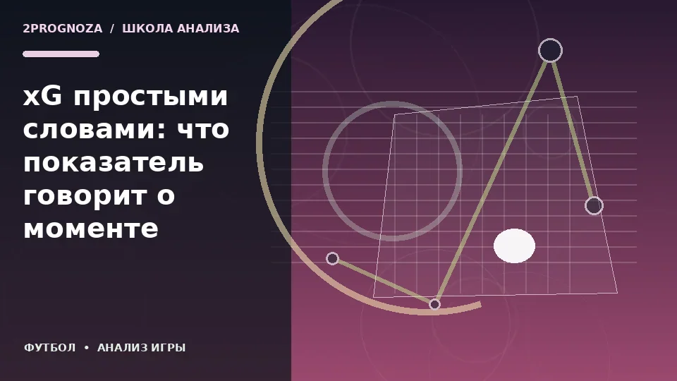 Тематическая иллюстрация: xG простыми словами: что показатель говорит о моменте