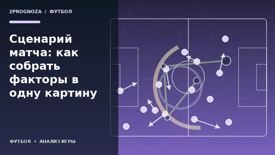 Тематическая иллюстрация: Сценарий матча: как собрать факторы в одну картину