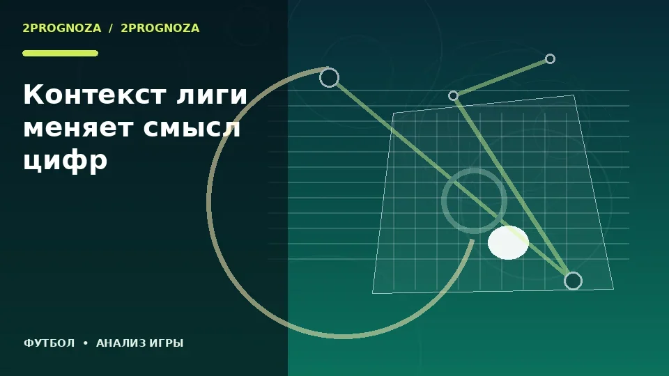 Тематическая иллюстрация: Контекст лиги меняет смысл цифр