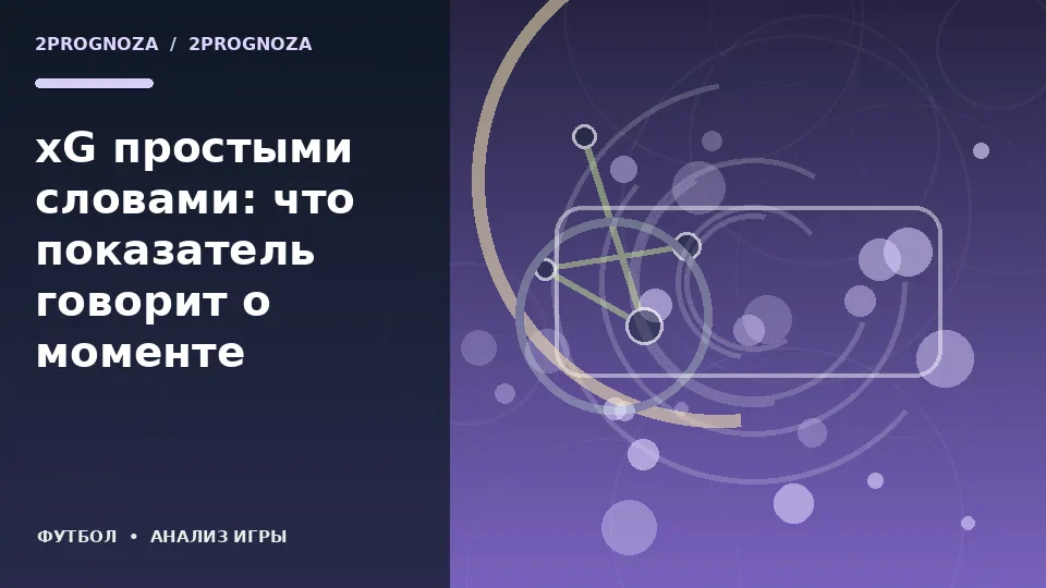 Тематическая иллюстрация: xG простыми словами: что показатель говорит о моменте